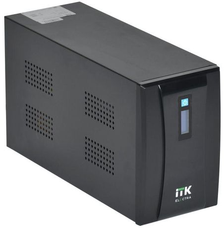 Источник бесперебойного питания Line-interactive 2000 ВА/1200 Вт, фаза 1/1, LCD дисплей, с АКБ 2х9AH, USB - EET-2000VA-1-002 IEK