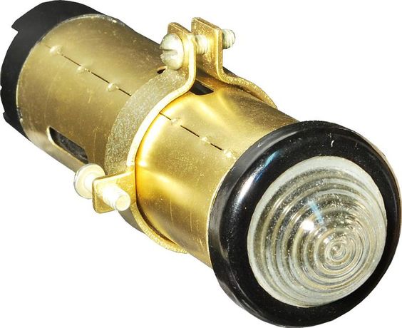 Арматура сигнальная АС-220 без лампы d посадочного отверстия 32мм У2 бел. A8013-78103561