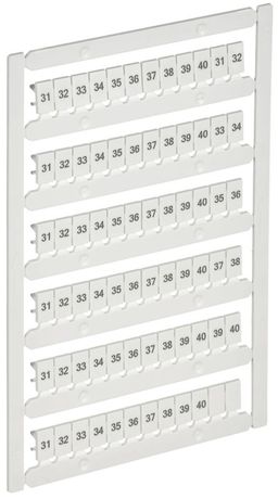 Маркер для CTS/CP 4кв.мм "31-40" ARMAFIX IEK AF-CT10D-M-004-04 IEK арт. AF-CT10D-M-004-04