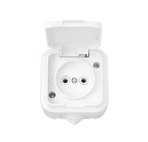 Беларусь розетка IP44 1-но местннар РА16-296 - Bylectrica