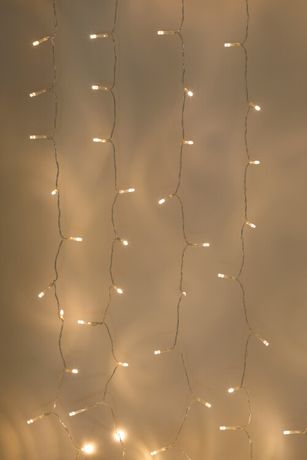 Гирлянда светодиодная садовая "Занавес" 1.5х1.5м 192LED на солнечной батарее ERASF22-41 ЭРА Б0053372