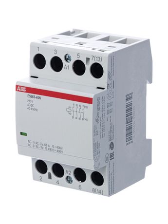 Контактор модульный (63А АС-1, 4НО), катушка 230В AC/DC - 1SAE351111R0640 ABB