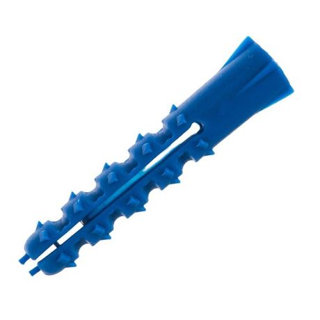 Дюбель с шипами "Ежик" распорный 6x40 (100 шт/уп) | PR08.10022 Промрукав Строитель