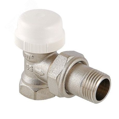 Клапан термостатический для радиаторов угловой 1/2дюйм (80/10) К VALFEX VF.031.T.04