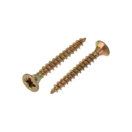 Саморез универсальный 3х25, желтый цинк, пакет (1000 шт/уп) | 1111-0325-2 Kranz