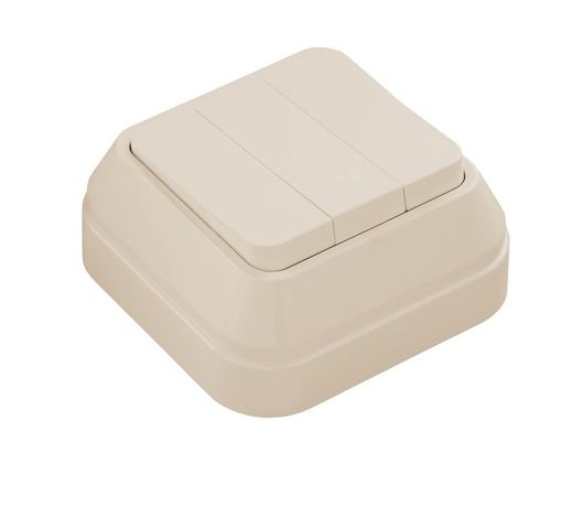 Выключатель 3 клав. 1 вход выхода Makel 452A5