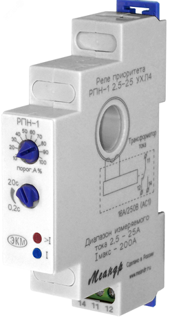 Реле приоритета РПН-1-25 УХЛ4 - 4640016934195 Меандр