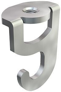 Крючок потолочный TS 2989 M8 G OBO 3460789 Bettermann