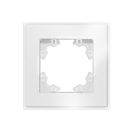 Афина рамка стеклянная одноместная белая (еврослот) - 2242 Союз