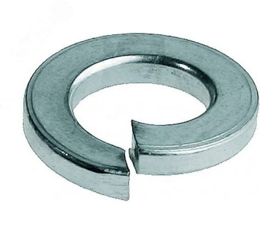 Шайба DIN127 М4 гроверная пружинная оцинкованная - 58141 ПАРТНЕР