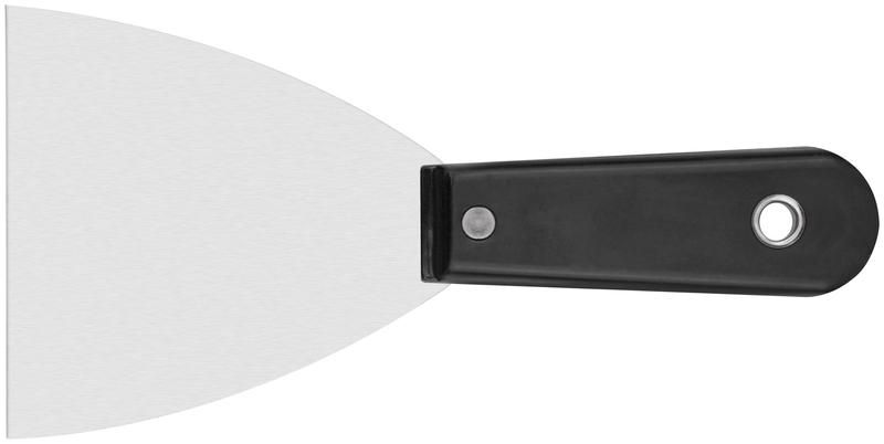 Шпатель полированный с пластиковой ручкой 100 мм - 06290 РОС