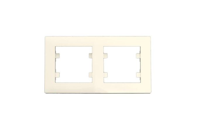 Рамка 2-м Karea RIZZ крем Makel 88010702