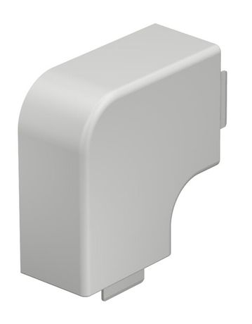 Крышка плоского угла кабельного канала WDKH 40x60 мм (ABS-пластик,светло-серый) (WDKH-F40060LGR) | 6176044 OBO Bettermann