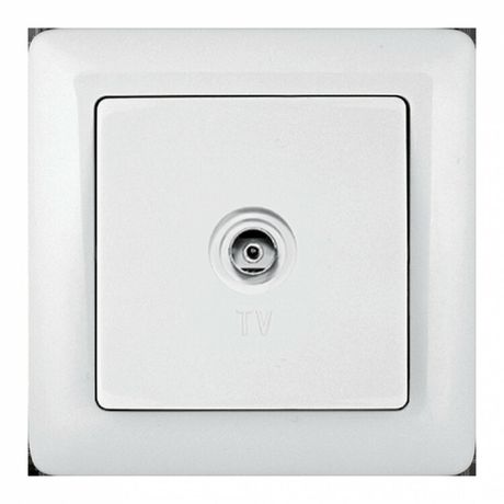 Розетка телевизионная оконечная TV ОП Хит бел. SE RAT-1A3-B APC