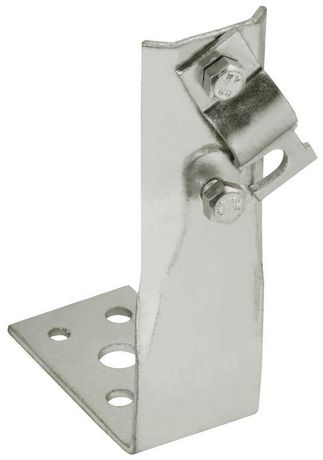 Держатель проводника круглого 6-10мм винтовой угловой h=150мм нержавеющая сталь IEK - ZDP87-20-1-16-150