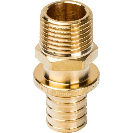 Переходник НР 20xR 1/2 для труб из сшитого полиэтилена аксиальный - SFA-0001-002012 STOUT RG008P0TP3MQRE