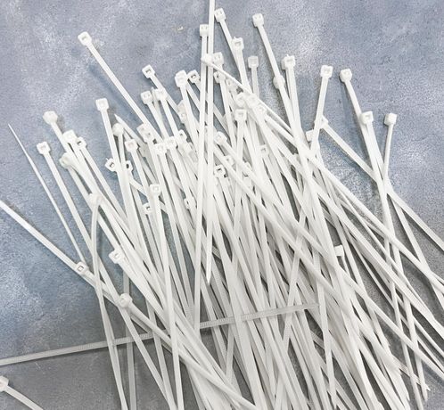 Хомут-стяжки ленточные 9*760 бел. (50 шт) - PL9-760-50BRUS4NL Мир хомутов