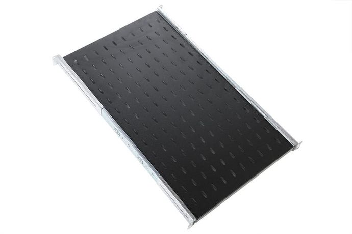 Полка выдвижная ТСВ-45-9005 1U 19дюйм 455мм нагр. 30кг черн. ЦМО 1362937