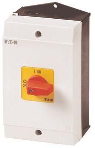 Выключатель нагрузки в корпусе 3п 25А P1-25/I2-RT красн. ручка EATON 207300