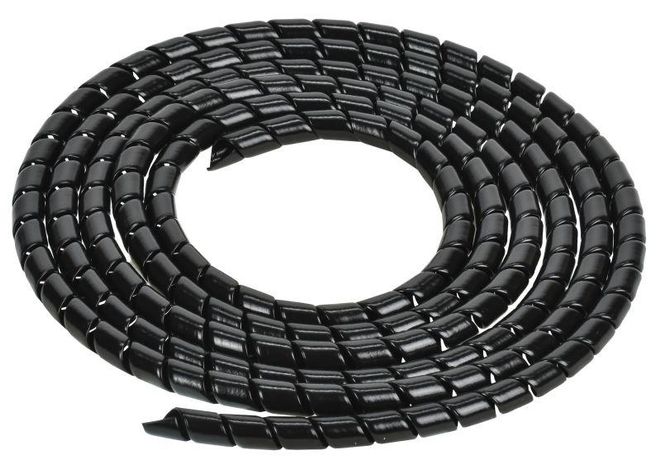 Спираль монтажная СП-09 черная (2м/упак) | USWB1-09-02-K02 IEK