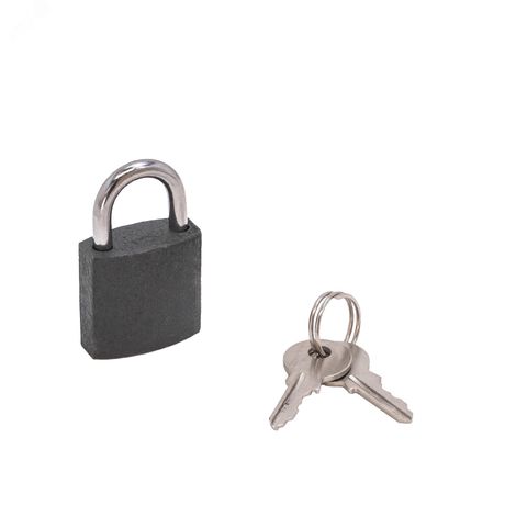 Замок навесной с цилиндровым механизмом секрета, СТАНДАРТ HG-325 серый - 11521 ПТК