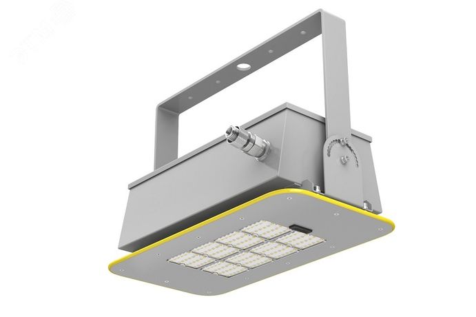 Светильник LED KEDR СБУ 2.0 Ex DC низковольтный 100Вт 15700Лм 5,0К КСС Д прозрачный рассеиватель IP67 - LE-СБУ-32-100-1841Ex-67Х+LE6545 ЛЕД-Эффект