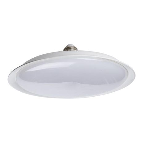 Лампа светодиодная LED-U220-40W/3000K/E27/FR PLU01WH Форма UFO матовая Теплый белый свет (3000K) Картон ТМ Uniel - UL-00004573