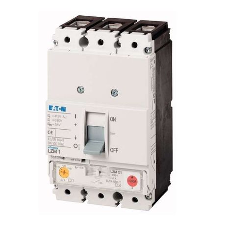 Автоматический выключатель 20А, 3 полюса, отключающая способность 36кА, диапазон уставки 15...20А LZMC1-A20-I - 111888 EATON