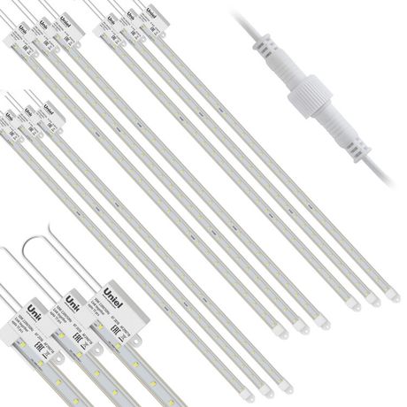 Светильник светодиодный ULY-P90-10W/SPFR/K CLEAR AC220V KIT09 10Вт IP65 600мм накладной линейный для растений спектр фотосинтеза (уп.9шт) Uniel UL-00003852 ULY-P90-0009