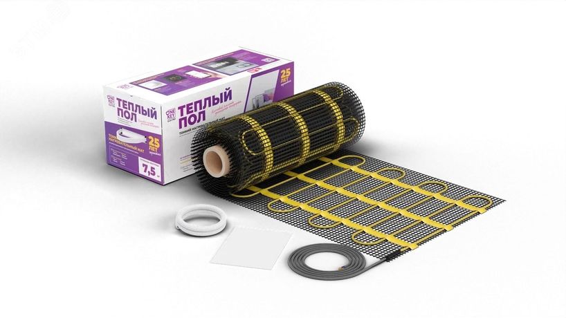 Комплект "Теплый пол" (мат) OKE-1500-10.00 OneKeyElectro 2284484 ССТ