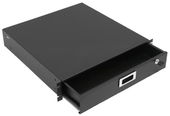 Ящик для документов WZ-SB67-00-00-161 2U x 415 465 mm, цвет черный (RAL 9005) (SZB-67-00-00/9005) | 16542 Zpas