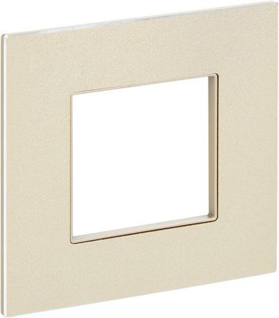 Рамка 1-м SKANDY SK-F31Sh металл шампань IEK SK-M12-M-K37