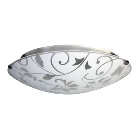 Светильник НПБ-01-2х60-139 М16 Эрика 300 матовый белый /клипсы штамп металлик индивидуальная упаковка - 1005205671 Элетех