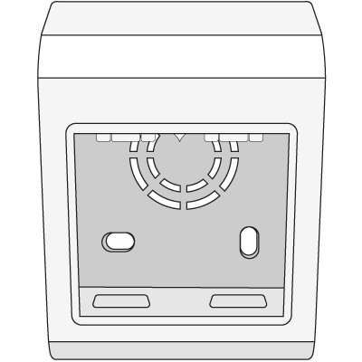 Коробка установочная под GEWISS SYSTEM 2 мод. PDG DKC 10023 ДКС