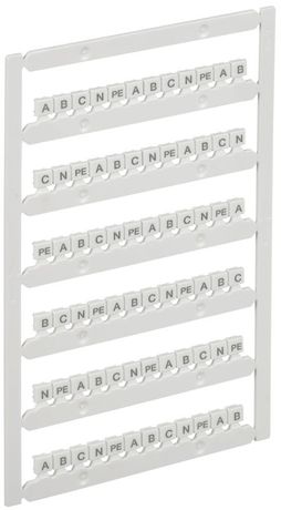 Маркер для CTS-ML 3 уровня 2.5кв.мм "A; B; C; N; PE" ARMAFIX IEK AF-CT10D-M-D25-21-3 IEK арт. AF-CT10D-M-D25-21-3