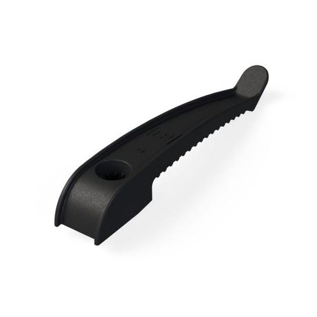 Держатель круглого кабеля односторонний для прямого монтажа на 8 мест в гофроящике черн. (уп.200шт) Промрукав PR13.0491 Строитель