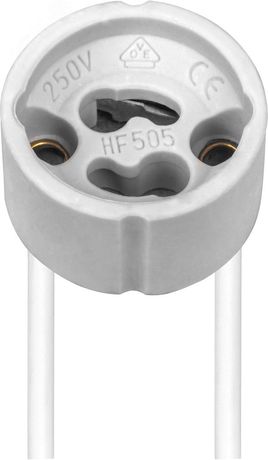 Патрон LH34 230V GU10 (28x16мм, длина провода 150мм) | 22314 FERON