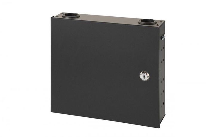 Панель настенная Q-SLOT, 1 слот, корпус | 48D-01-00BL Eurolan