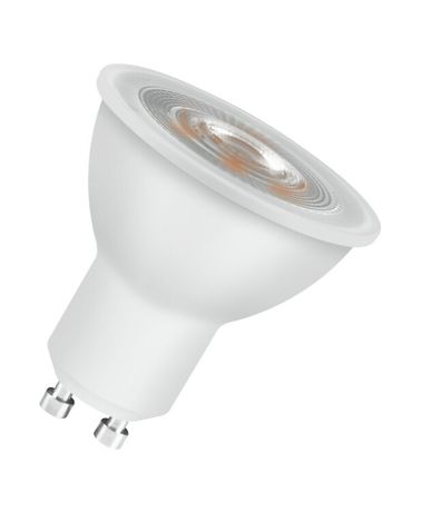Лампа светодиодная LED 5Вт GU10 3000К 370лм спот 230V CL (замена 50Вт) PAR16 OSRAM LS - 4058075403376
