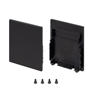 Заглушка SL-LINE-4050-3L-LOW BLACK глухая (Arlight, Пластик) | 044677 Arlight