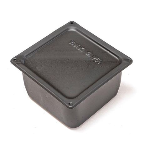 Коробка протяжная металлическая У-995 IP54 грунтованная с уплотнителем 150х150х100 мм | PR08.26167 Промрукав Строитель