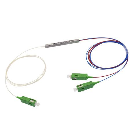 PLС сплиттер 1х2, 0.9мм, гильза, SC/APC | 09-0414 SUPRLAN Net.on