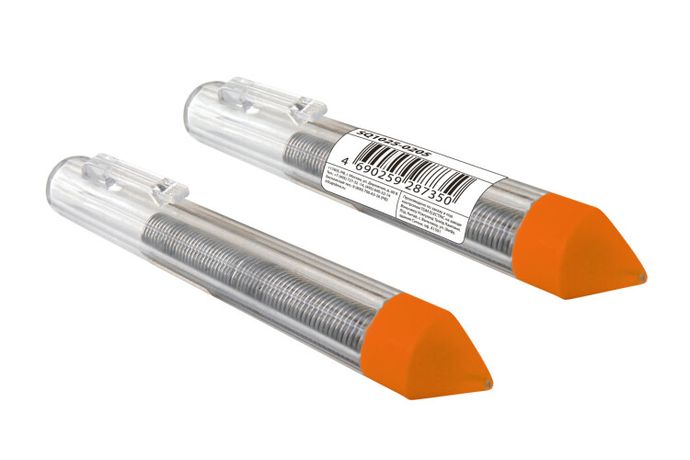 Припой с канифолью и флюсом (60% Sn/40% Pb) в пластиковой тубе d1мм 16 гр "Алмаз" | SQ1025-0205 TDM