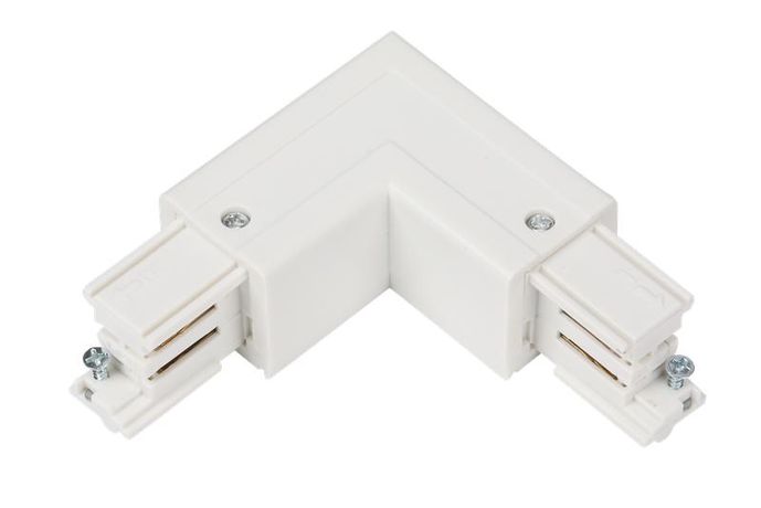 Муфта Г-образная универс. RS 3C TRACK LCU WH 66х66мм бел.   19131021046