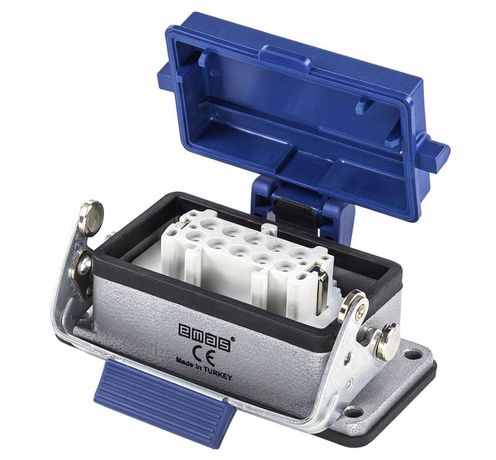 Кнопка с подсветкой-светодиод желт. B182DS EMAS