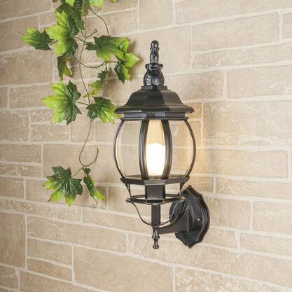 Светильник садово-парковый настенный 1001U черный / 9913-С (GL 1001U) | a033704 Elektrostandard