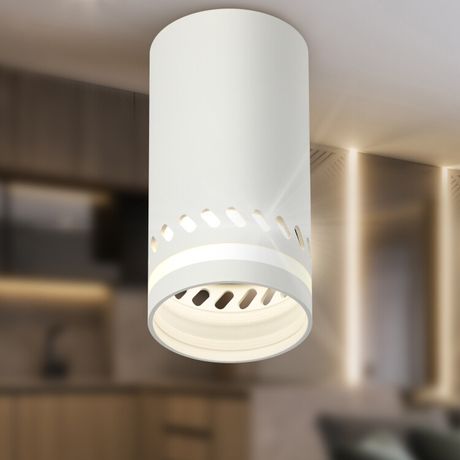 Светильник настенно-потолочный спот OL50 WH MR16 GU10 IP20 белый | Б0059802 ЭРА