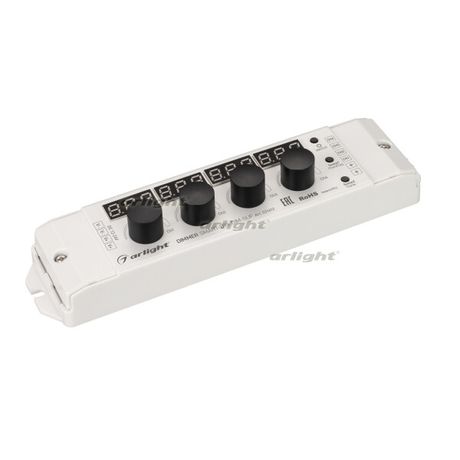 Пластик 5 лет) | 031612 Arlight Диммер SMART-D18-DIM-SUF (12-24V 4x4A 2.4G) (Arlight IP20