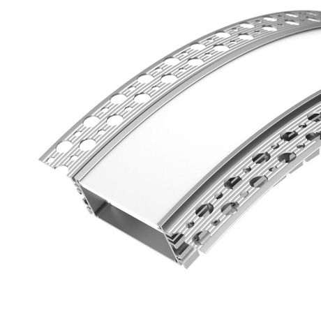 Профиль FANTOM-BENT-W49-TOP-2000 ANOD (Arlight, Алюминий) - 046429