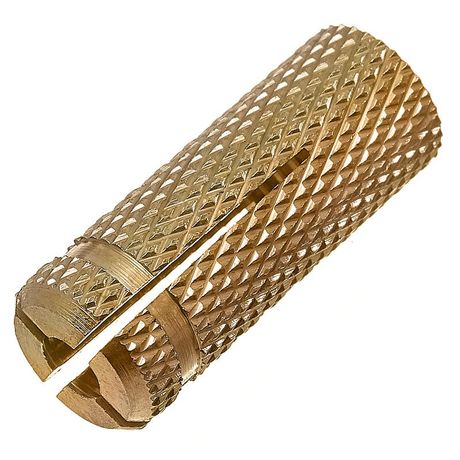 Анкер забивной М6 латун. (европодвес) (уп.6шт) СТРОЙМЕТИЗ 2490011